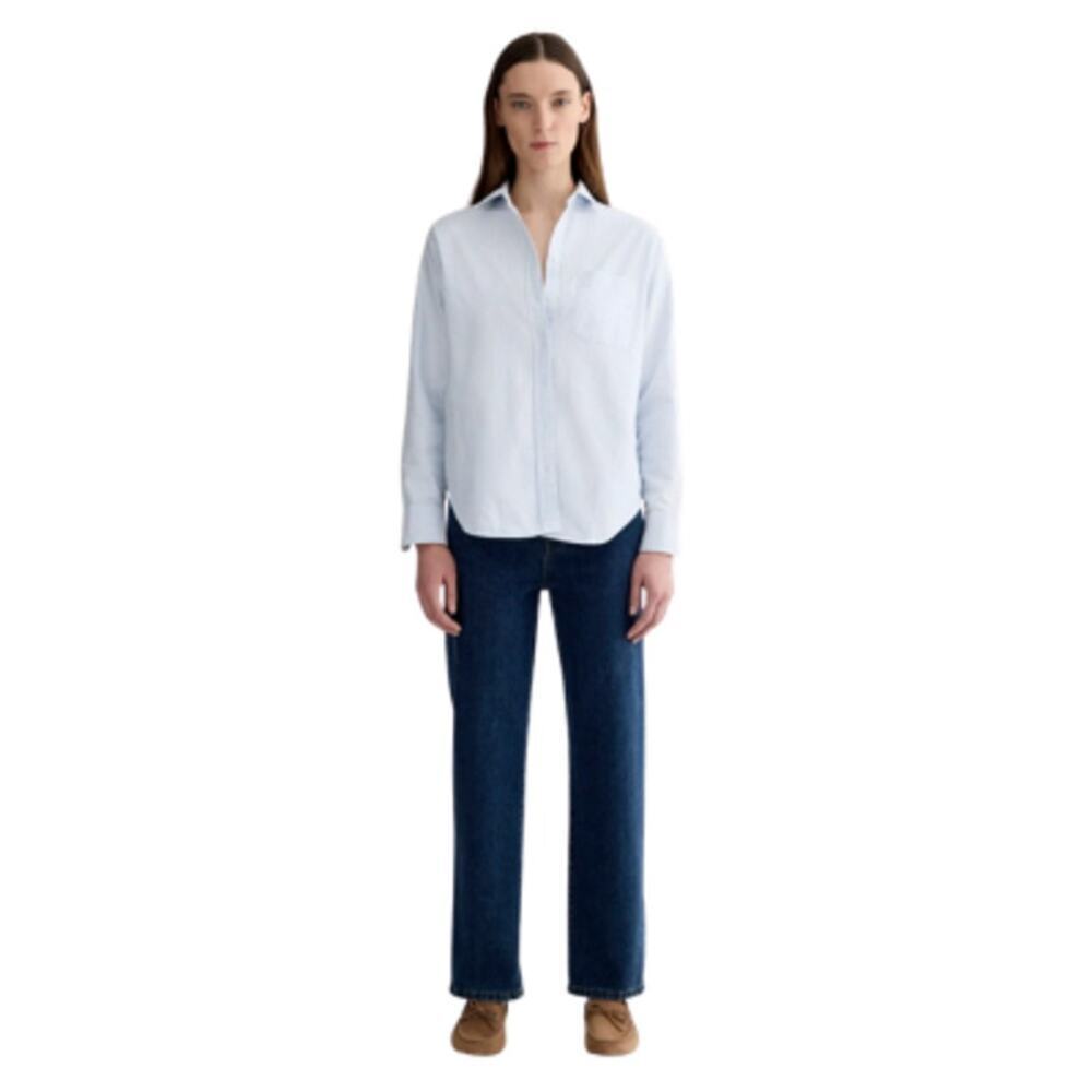 Everlane The Way High Jean Straight Leg Jeans Vintage Indigo Blue Size 27